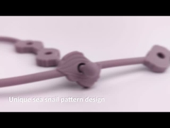 Ayarlanabilir Diş Çıkarma Kukla Bebek Silikon Ürünleri Emzik Zinciri Klipsi