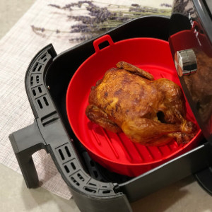 Hava Dolaşımlı Yüksek Kaliteli Gıda Sınıfı Yeni Tasarlanmış Hava Fritöz Silikon Fırın Aksesuarları