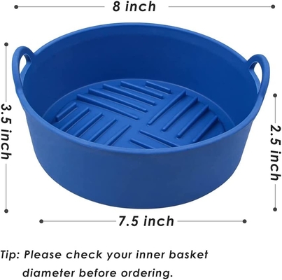 BPA Free Kırılmaz OEM ve ODM Mevcut Hava Fritöz Silikon Pot Bulaşık Makinesinde Güvenli