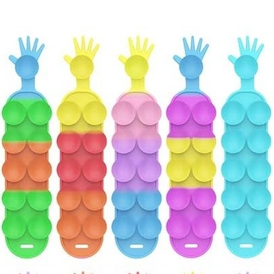 Yüksek Kaliteli Sevimli Anti-stres Squidopops Fidget Oyuncaklar Bulaşık Makinesinde Güvenli
