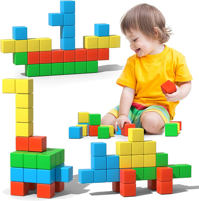 Erkek Kız İçin Duyusal Montessori Okul Öncesi Eğitim Manyetik Yapı Taşları