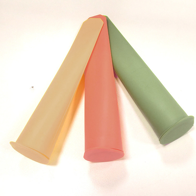 Çevre Dostu Yeniden Kullanılabilir Popsicle Silikon Kalıp Makinesi Gıda Sınıfı 19.5 * 4.5 * 5cm