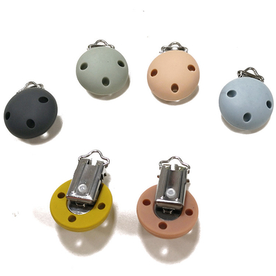 Soothie Metal Silikon Emzik Klipsi Gıda Sınıfı Lateks Ücretsiz 3.5*3*1.5 cm