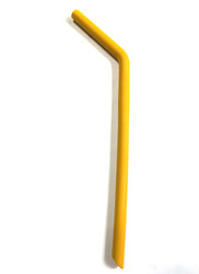 Yeniden Kullanılabilir BPA İçermeyen Büyük Bebek İçme Uzun Silikon Payet Katlanabilir 25.5cm