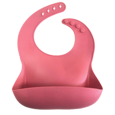 Özel Su Geçirmez BPA İçermeyen Yumuşak Silikon Bebek Önlüğü 115g Gıda Yakalayıcı ile