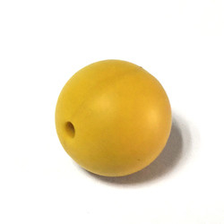 FDA Baby Chew 15mm Silikon Boncuk Diş Kaşıyıcı Kolyeler İçin