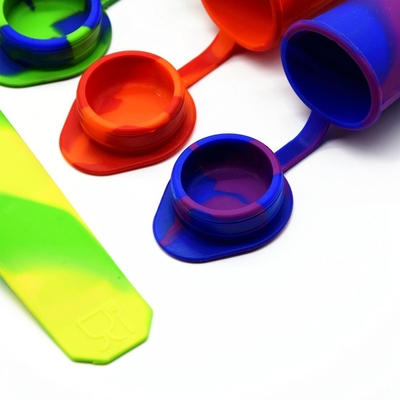 Anti Kayıp Kapaklı Silikon Buz Pop Maker DIY Yeniden Kullanılabilir Popsicle Kalıpları