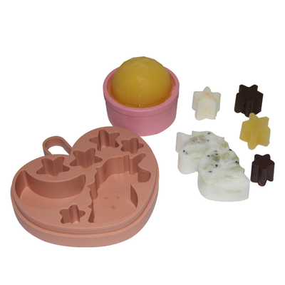 Gıda Sınıfı Silikon Buz Kalıbı Elmas Top Şekilli Buz Küpü Tepsisi 6.2 * 5.6 * 5cm