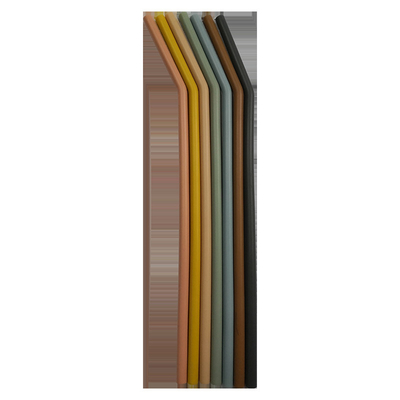Taşınabilir BPA Ücretsiz Katlanabilir Silikon Payet Bükülebilir Çocuklar İçin 25cm İçme