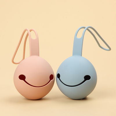 Seyahat İçin Çok Fonksiyonlu Taşınabilir Sağlam Kayış Silikon Emzik Kılıfı