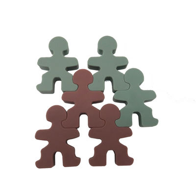 Yumuşak dokuya sahip hafif, toksik olmayan bebek silikon ürünleri